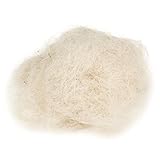 Arquivet Pelo de Cabra para nidos Totalmente Natural - Material para nidos de Aves - Accesorios para nidos de pájaros - Fibras de Pelo de Cabra - 100 g